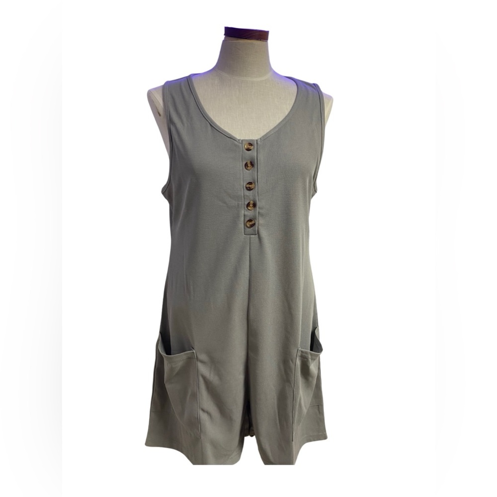 Gray Rusticae Romper